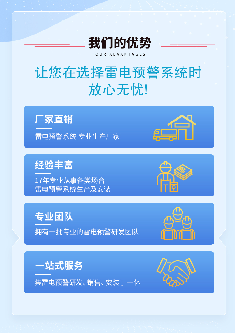 雷電預(yù)警系統(tǒng)優(yōu)勢有哪些
