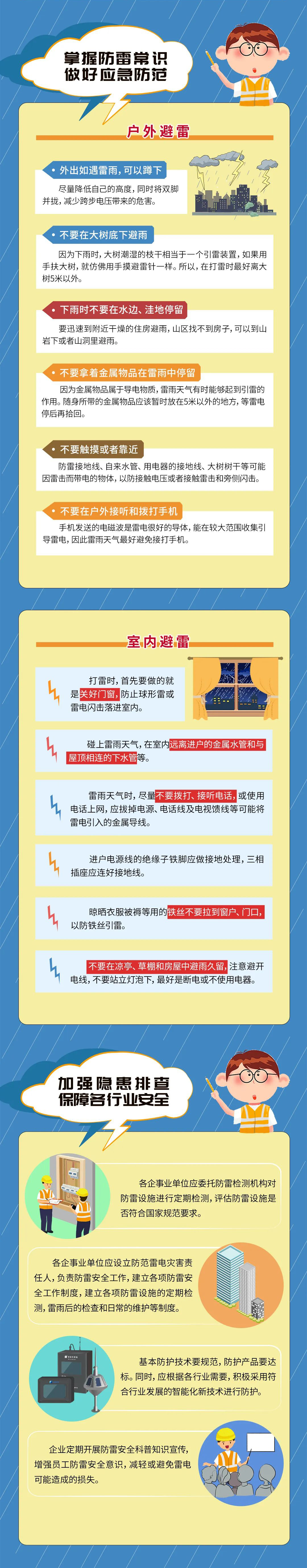 防雷怎么做
