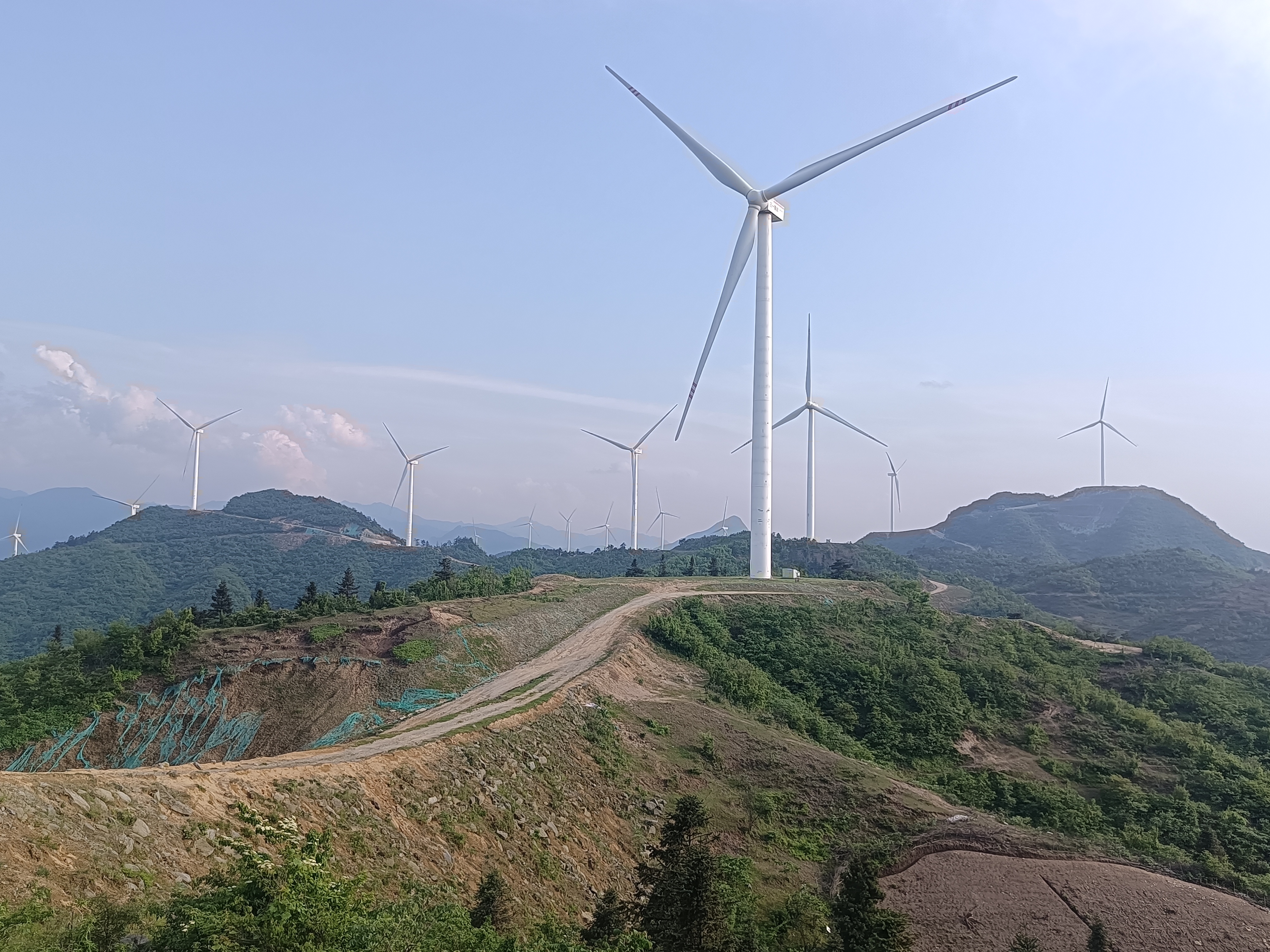 金寨高山風電場防雷檢測