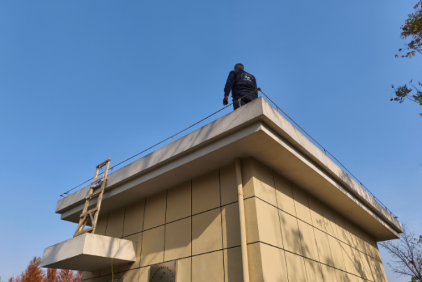 大蜀山測流站防雷改造工程施工